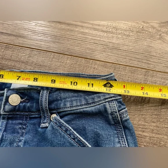 GAP ankle length carpenter high rise carpenter jeans slight acid wash - Picture 13 of 15